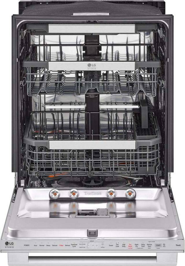 LG Studio 24" PrintProof™ Stainless Steel Top Control Built-In Dishwasher-4