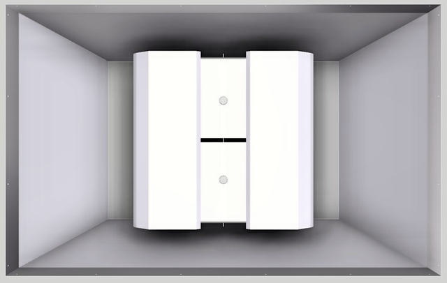 Vent-A-Hood® 48" White Island Liner Insert-1