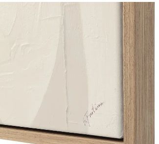 Renwil® Allegra Grey Wall Painting-1