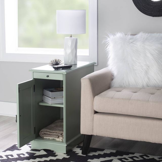 Powell® Butler Aqua Accent Table-8