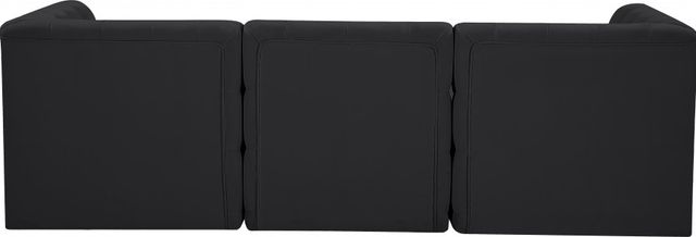 Meridian Furniture Tuft Black Velvet 99" Modular Sofa-3