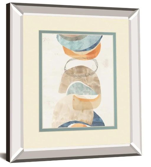 Classy Art Magnetism I By PI Studio Mirror Framed Wall Art-0