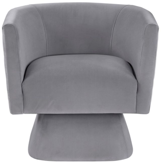 Homelegance® Candace Gray Swivel Chair-2