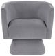 Homelegance® Candace Gray Swivel Chair-2