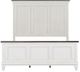 Liberty Furniture Allyson Park Two-Tone Charcoal/Wire Brushed White King Panel Bed-1
