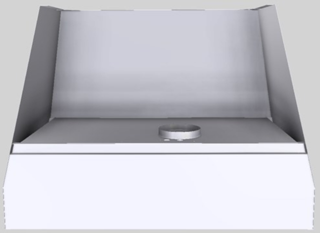 Vent-A-Hood® Designer Series 42" White Wall Mounted Range Hood-2