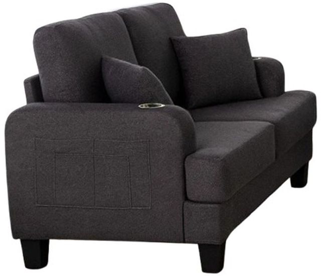 Furniture of America® Cinderford Dark Gray Loveseat-0