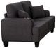 Furniture of America® Cinderford Dark Gray Loveseat-0