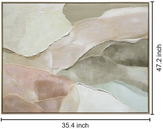 Classy Living Layered Ethereal Layers Wall Art-2