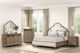 Furniture of America® Lyris 4-Piece Rustic Oak Queen Bedroom Set-0