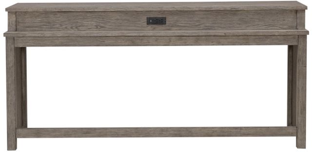 Liberty Furniture Skyview Lodge Cobblestone Console Bar Table-3