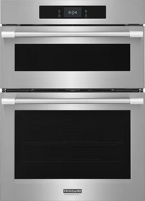 Frigidaire Professional® 30" Smudge-Proof® Stainless Steel Oven/Micro Combo Electric Wall Oven-0