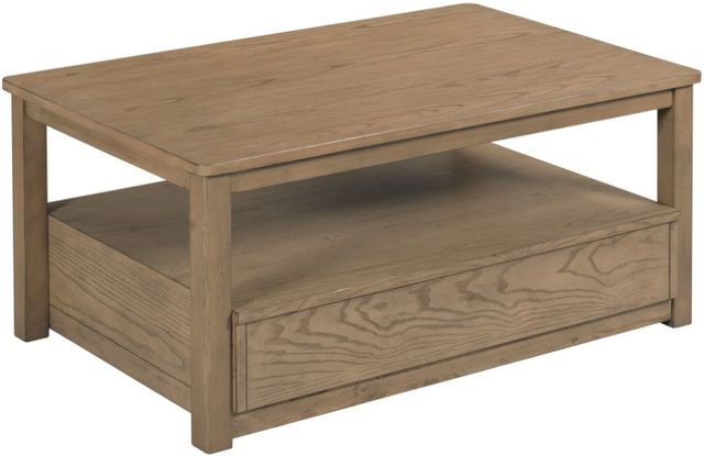 Hammary® Costa Way Hamilton Taupe Rectangular Coffee Table-2