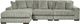 Signature Design by Ashley® Lindyn 3-Piece Fog Left-Arm Facing Sectional and Chaise-0