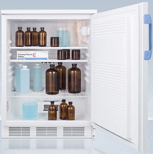 Accucold® by Summit® MED2 Series 5.5 Cu. Ft. White Compact Refrigerator-3