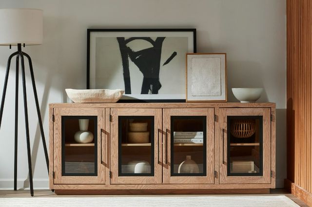 aspenhome® Paige Cashew 74" Media Console-1