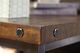 Flexsteel® Carpenter Brown Rectangular Coffee Table with Black Metal Frame-3