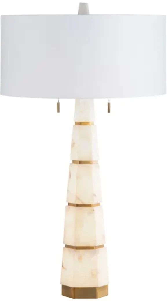 Crestview Collection Bronte Contemporary Table Lamp with Nightlight-0