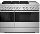 JennAir® NOIR™ 48" Stainless Steel Pro Style Dual Fuel Range-0