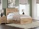 Signature Design by Ashley® Makidern Tan Full Panel Bed with 2-Drawer Storage-1