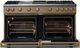 Viking® 5 Series 60" Golden Hour Pro Style Gas (LP) Range with Brushed Brass Trim-1