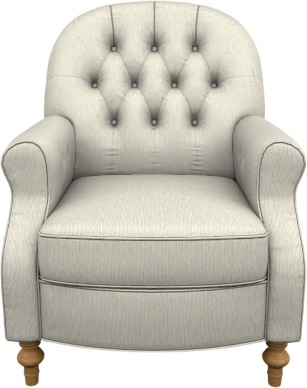 Best® Home Furnishings Customizable Truscott Club Chair with Honey Birch Legs-1