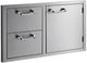 LYNX® Sedona 36" Stainless Steel Drawer Combination-2