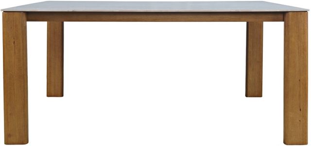 Jofran Inc. Sierrafina Sable Rectangular Dining Table with Brown Base-0