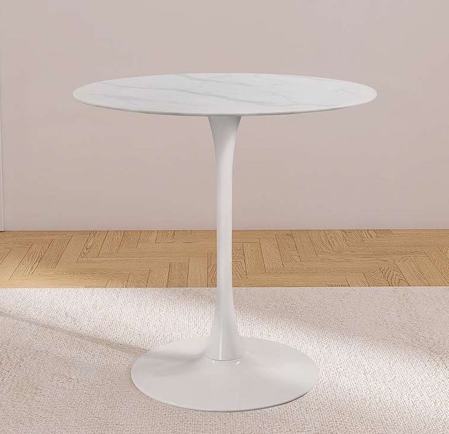 Meridian Furniture Tulip White 36'' Counter Height Table-2