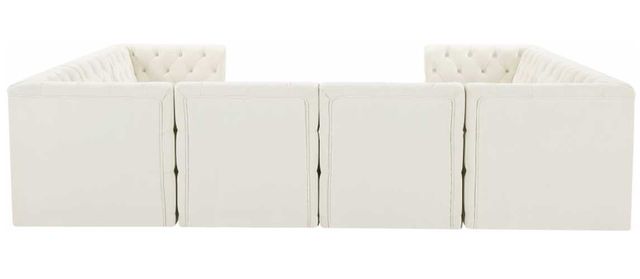 Meridian Furniture Tuft 8-Piece Cream U-Shape Sectional-3