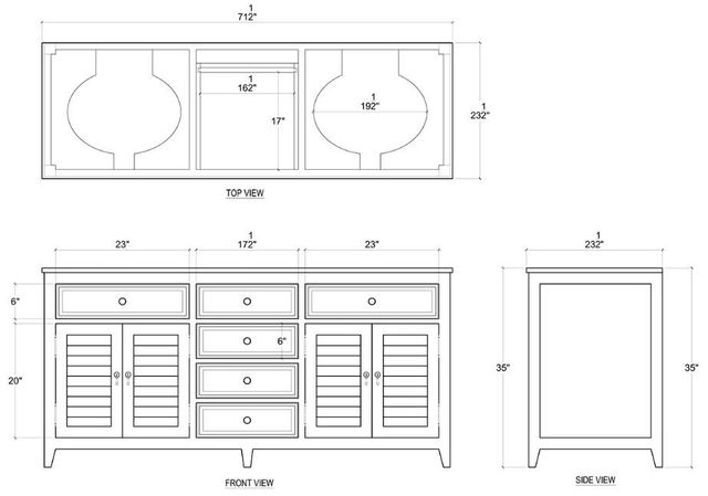 Bramble Customizable Shutter Double Vanity-3