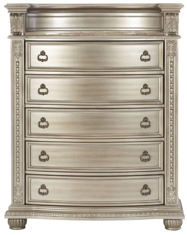 Homelegance® Cavalier Silver Chest-2