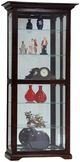 American Heartland Manufacturing Clear/Poplar 36" Tall Side-Entry Curio-0
