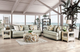 Furniture of America® Begley Mocha Loveseat-1