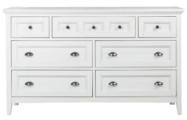 Magnussen Home® Heron Cove Chalk White Drawer Dresser-2