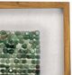 A & B Home Elos 2-Piece Green/Ivory Velvet Stone Shadow Boxes Wall Decor Set-4