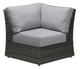 Ratana Portfino Fossil Grey Resin Corner-0