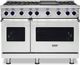 Viking® 7 Series 48" Frost White Pro Style Liquid Propane Range with 12" Reversible Griddle-0