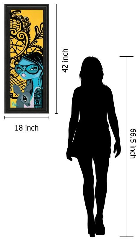 Classy Art Ink Chiffon Il By Bev Hogue Wall Art-3