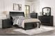 Mazin Furniture Laurelin Black Queen Sleigh Bed-3