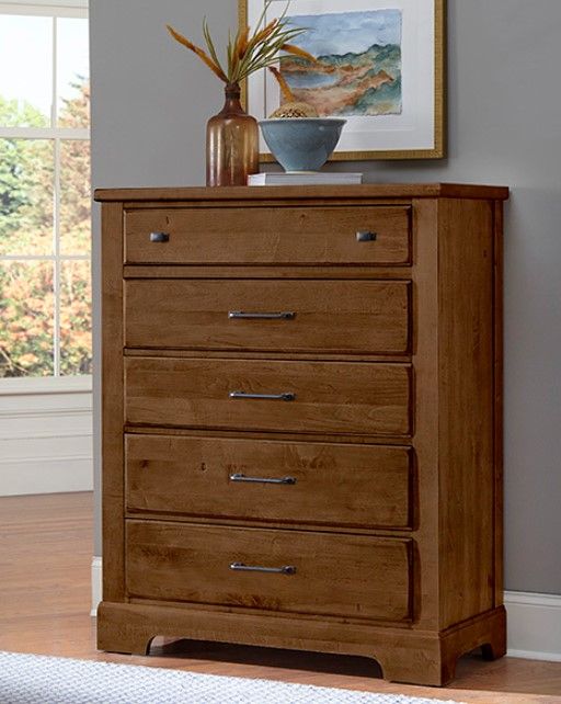 Artisan & Post by Vaughan-Bassett Cool Rustic Amber 5-Drawer Chest-1