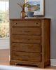 Artisan & Post by Vaughan-Bassett Cool Rustic Amber 5-Drawer Chest-1