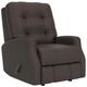 Flexsteel® Customizable Devon 34" Leather Manual Rocking Recliner-2