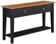 TEI Quinton Black/Pecan Sofa Table-0