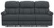La-Z-Boy® Pinnacle Denim Power Reclining Sofa with Headrest and Lumbar-0