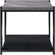 New Classic® Home Furnishings Linea 3-Piece Black/Dark Gray Occasional Table Set-3