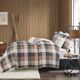 Olliix by Madison Park Ridge 6 Piece Neutral Full/Queen Reversible Herringbone Coverlet Set-2