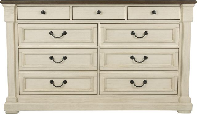 Signature Design by Ashley® Bolanburg Two-Tone Dresser and Mirror Set-1
