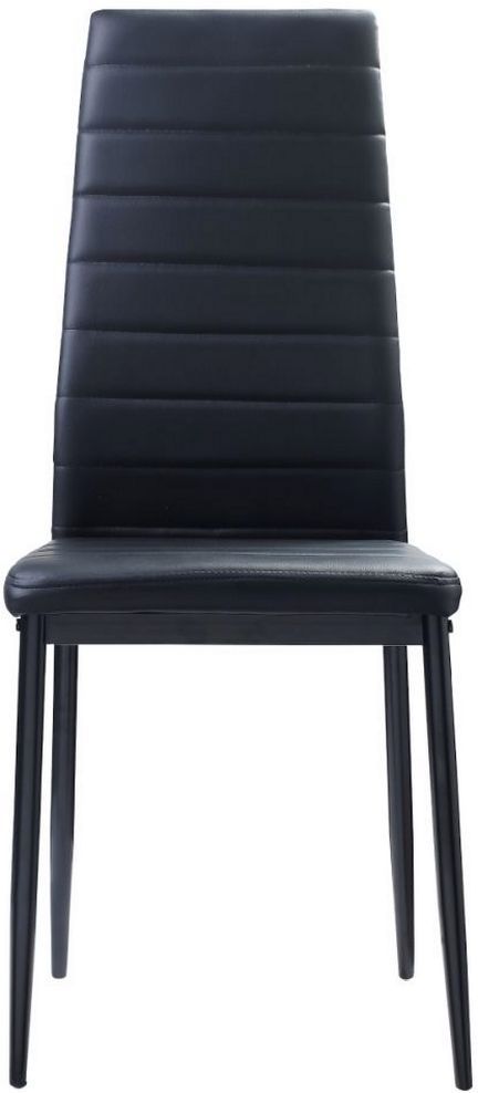 Homelegance® Florian 5-Piece Black Dining Table Set-3