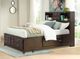 Benchcraft® Vanmore Dark Brown Queen Storage Bookcase Bed-4